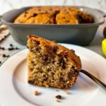banana cake with chocolate chips