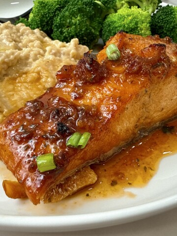 honey garlic salmon