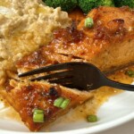 honey garlic salmon