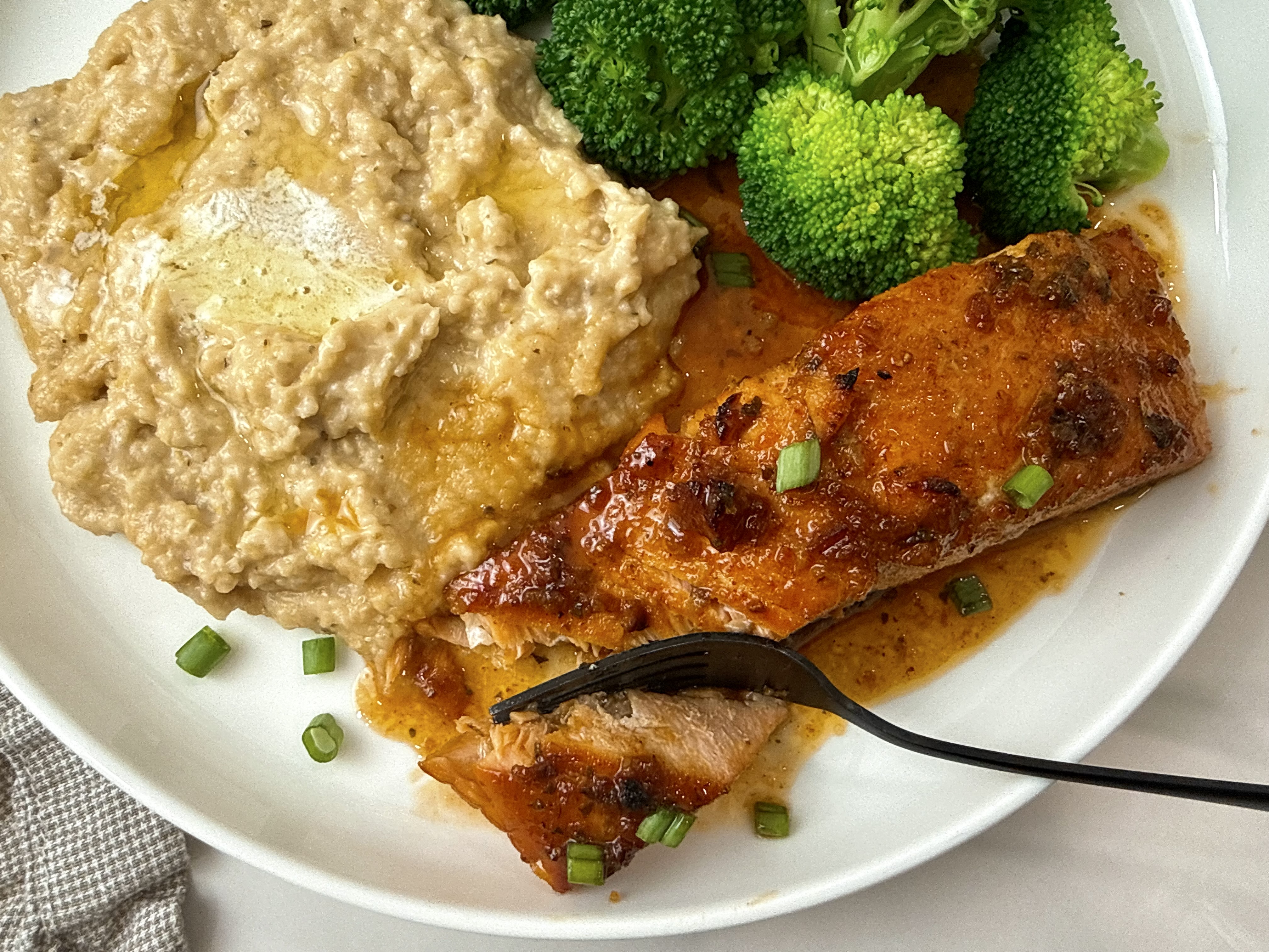 honey garlic salmon