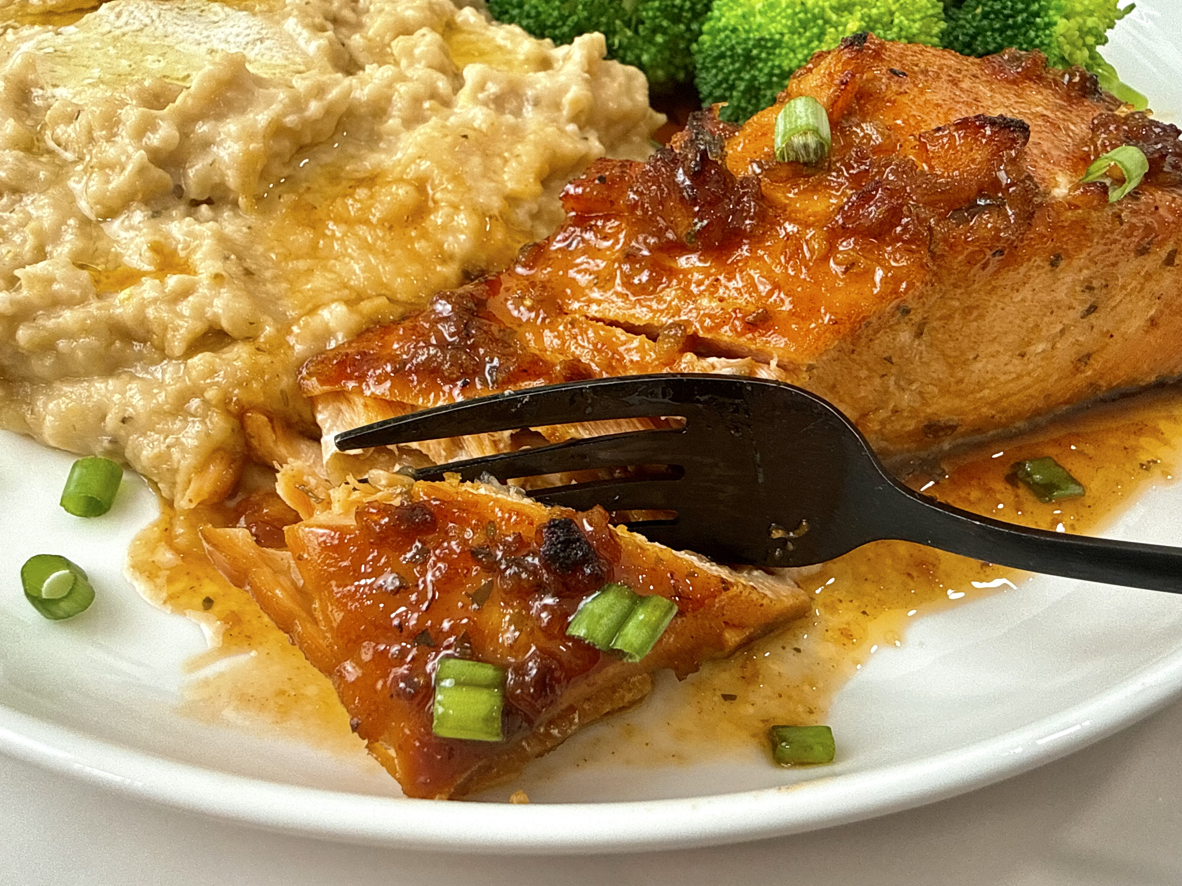 honey garlic salmon