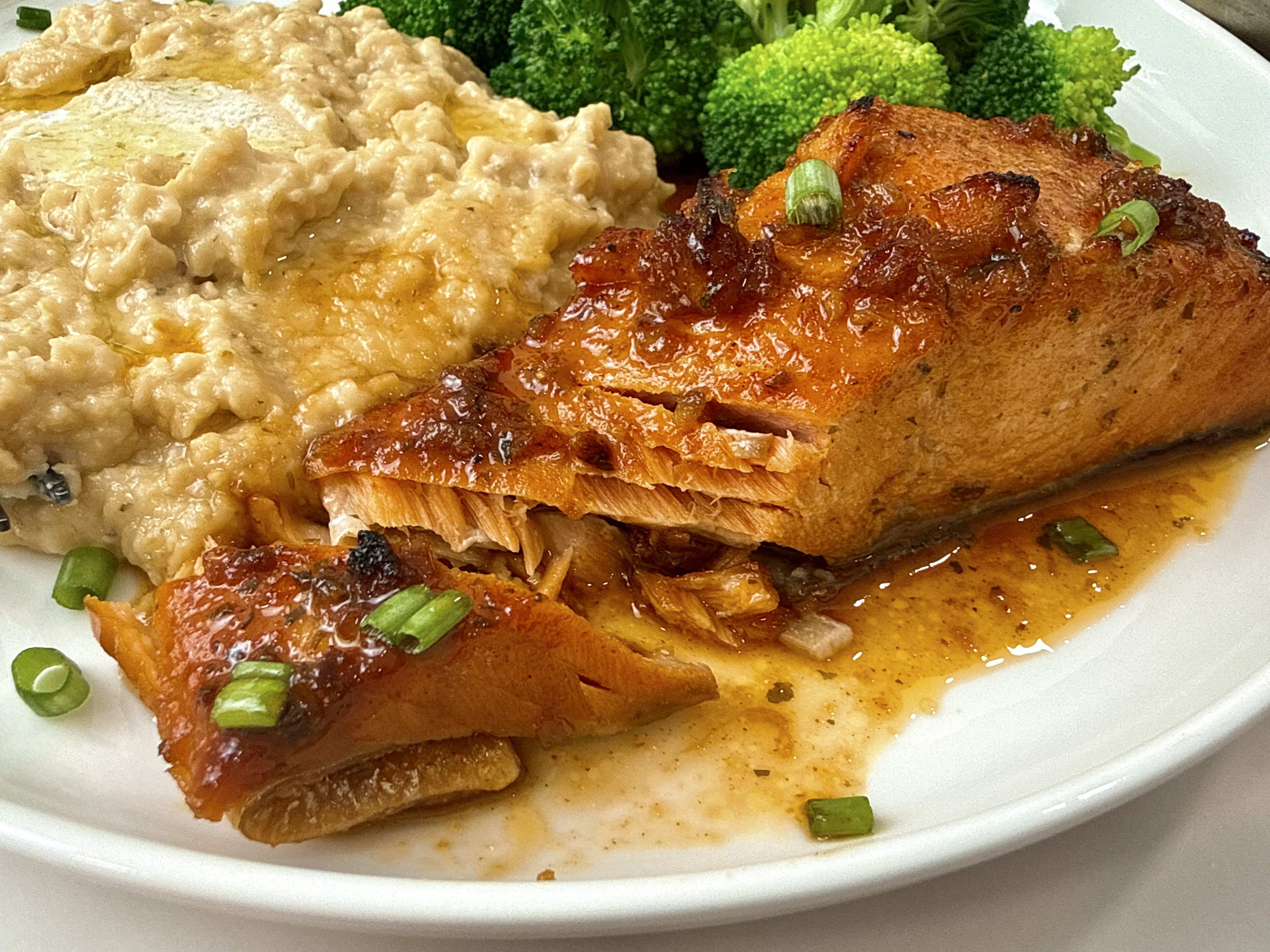 honey garlic salmon