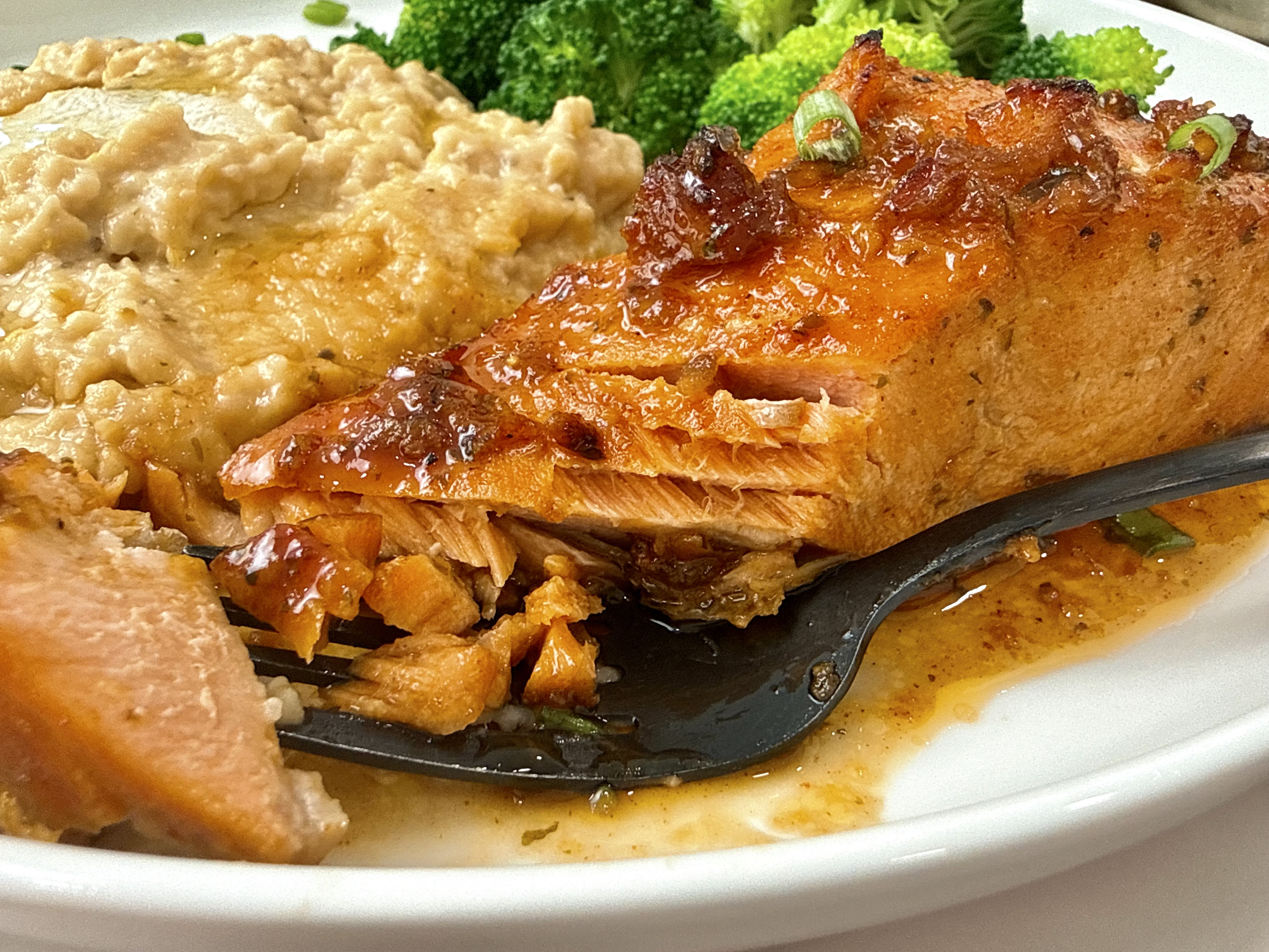 honey garlic salmon