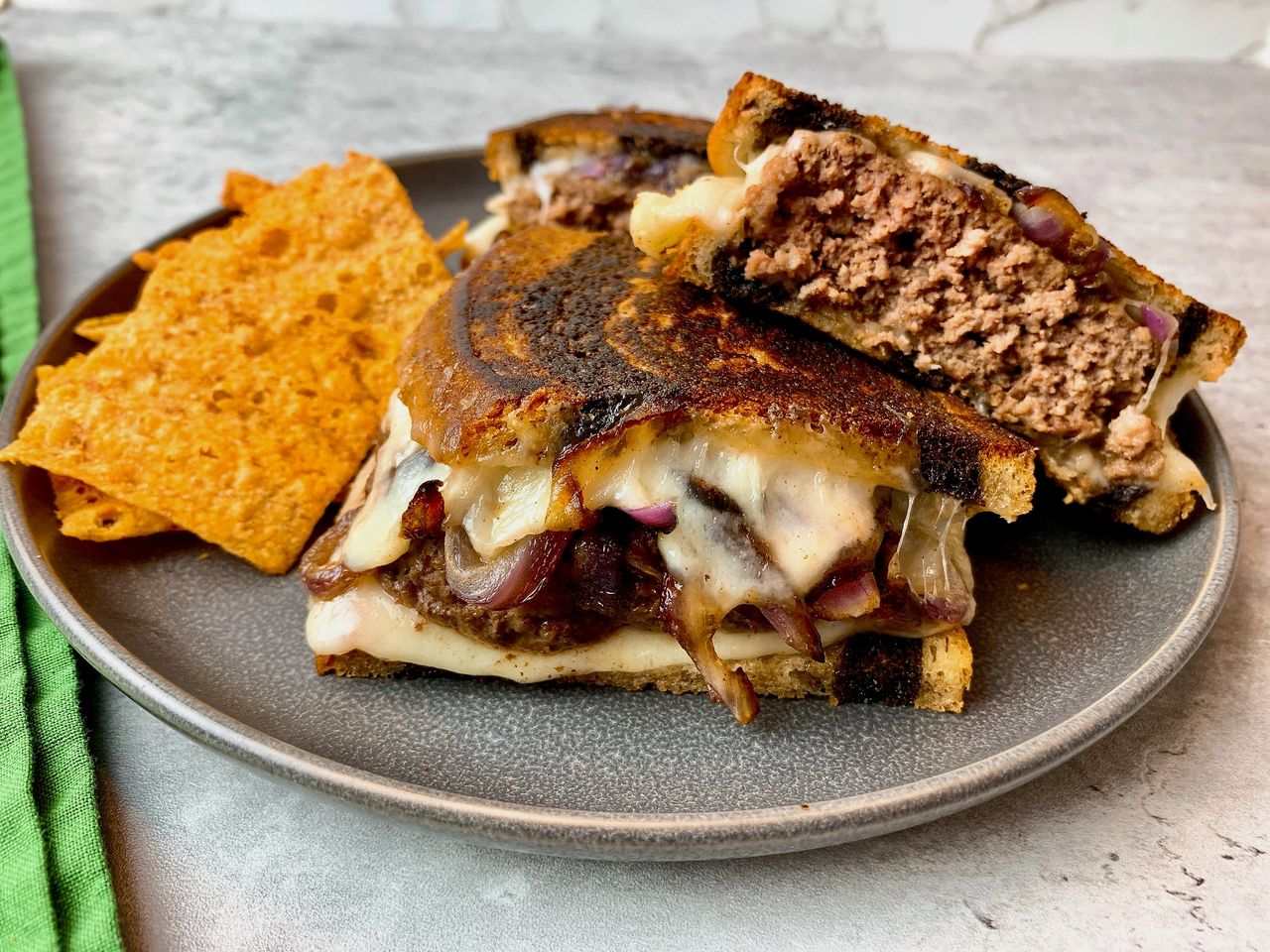 Beef Patty Melts Beef Patty Melts