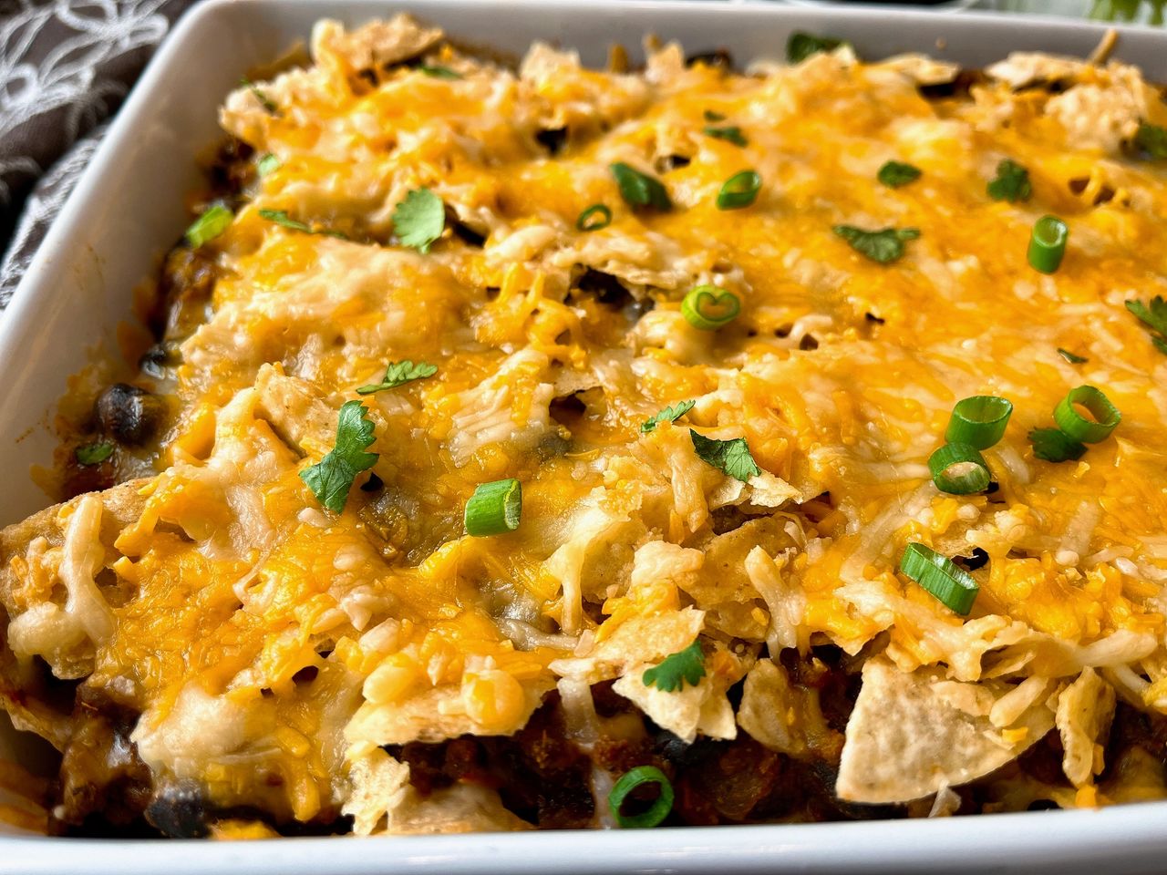 nacho beef casserole