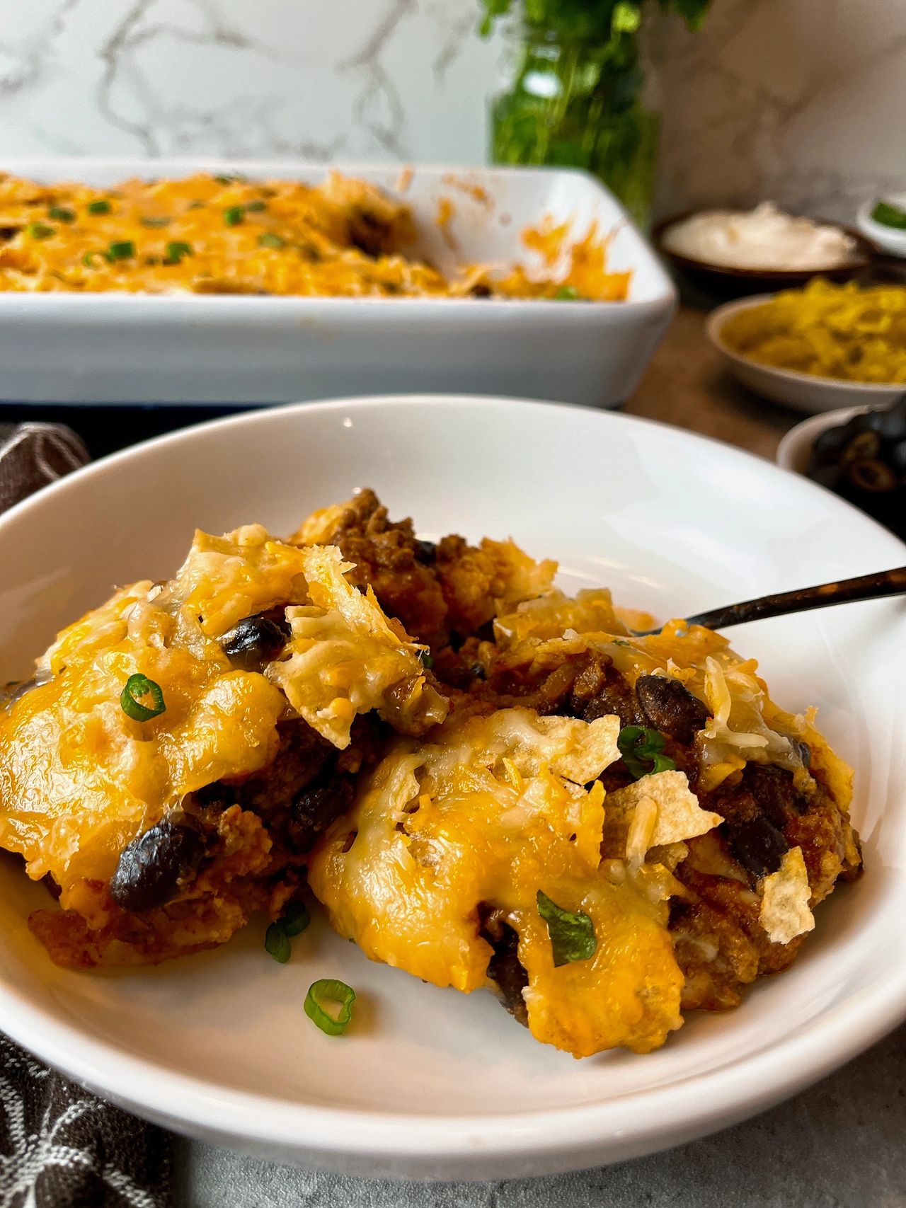 nacho beef casserole
