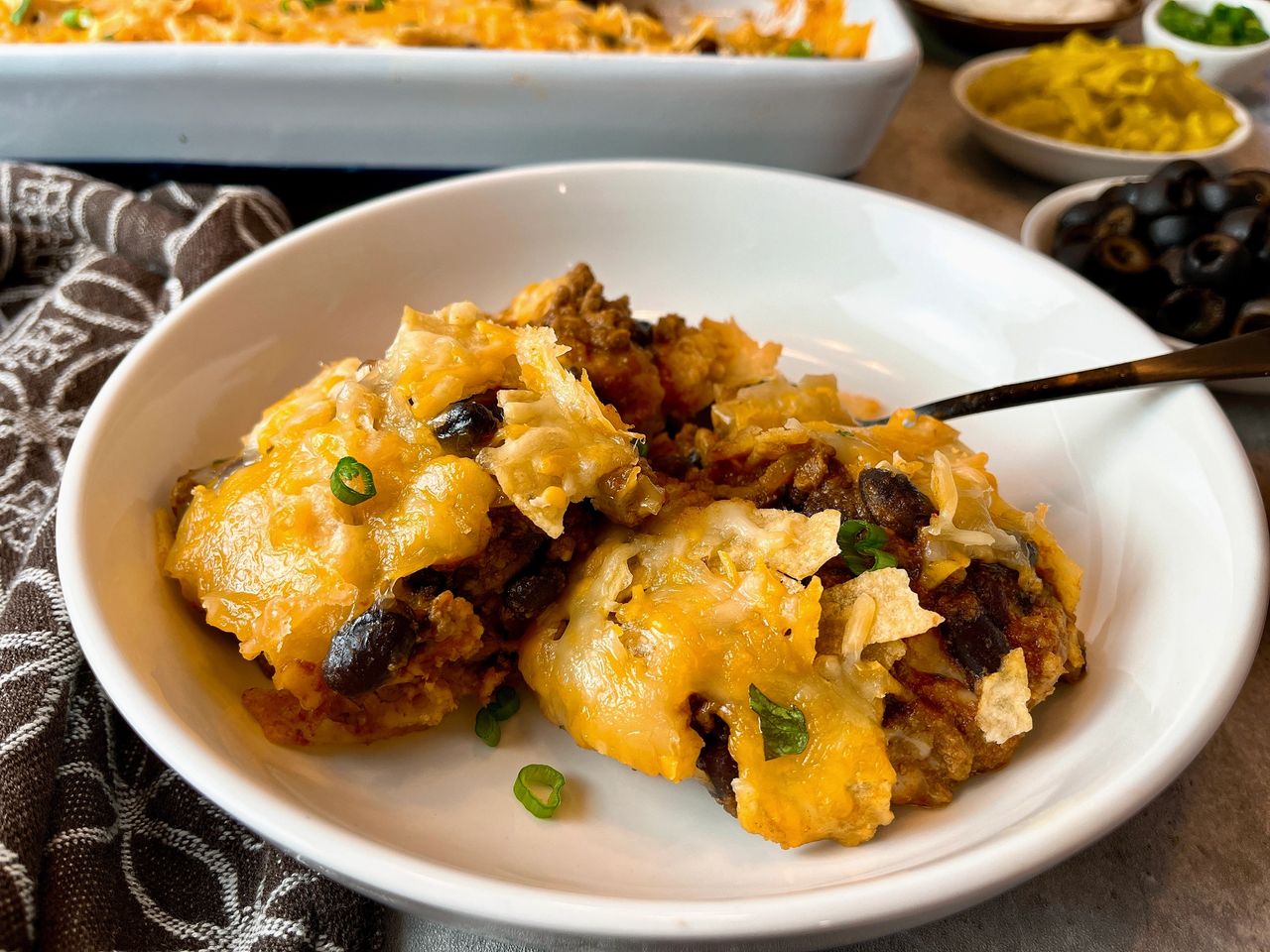 nacho beef casserole