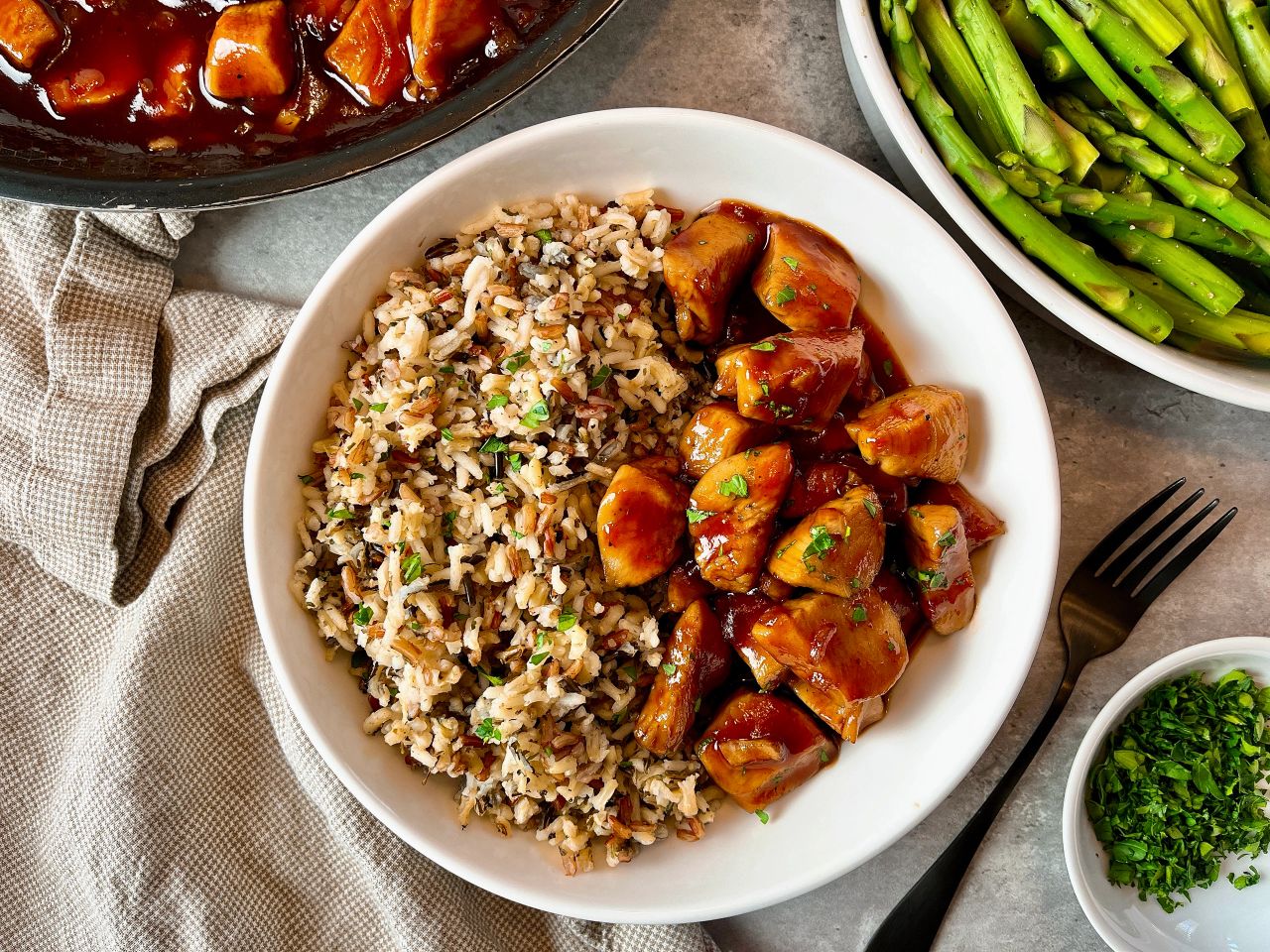 sweet and sour bbq chicken