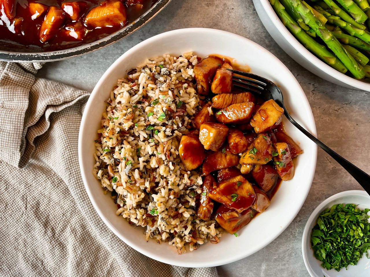 sweet and sour bbq chicken