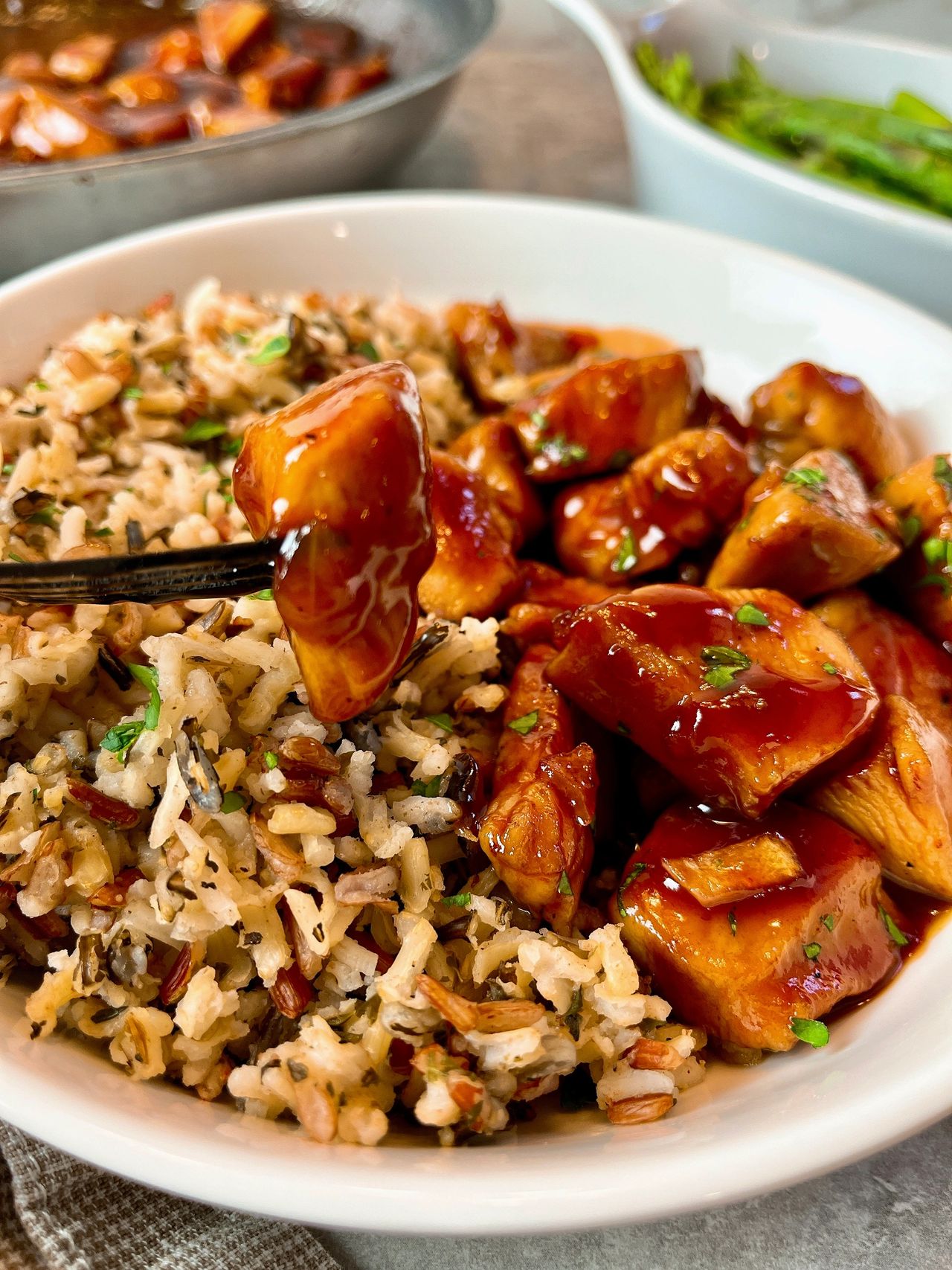 sweet and sour bbq chicken