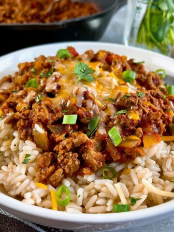 Salsa Beef and Rice