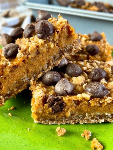 Pumpkin Chocolate Chip Bars