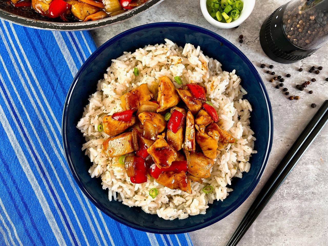 black pepper chicken