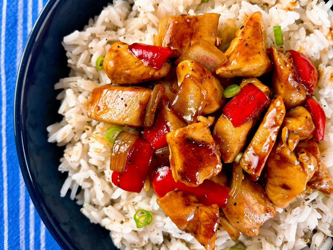 black pepper chicken
