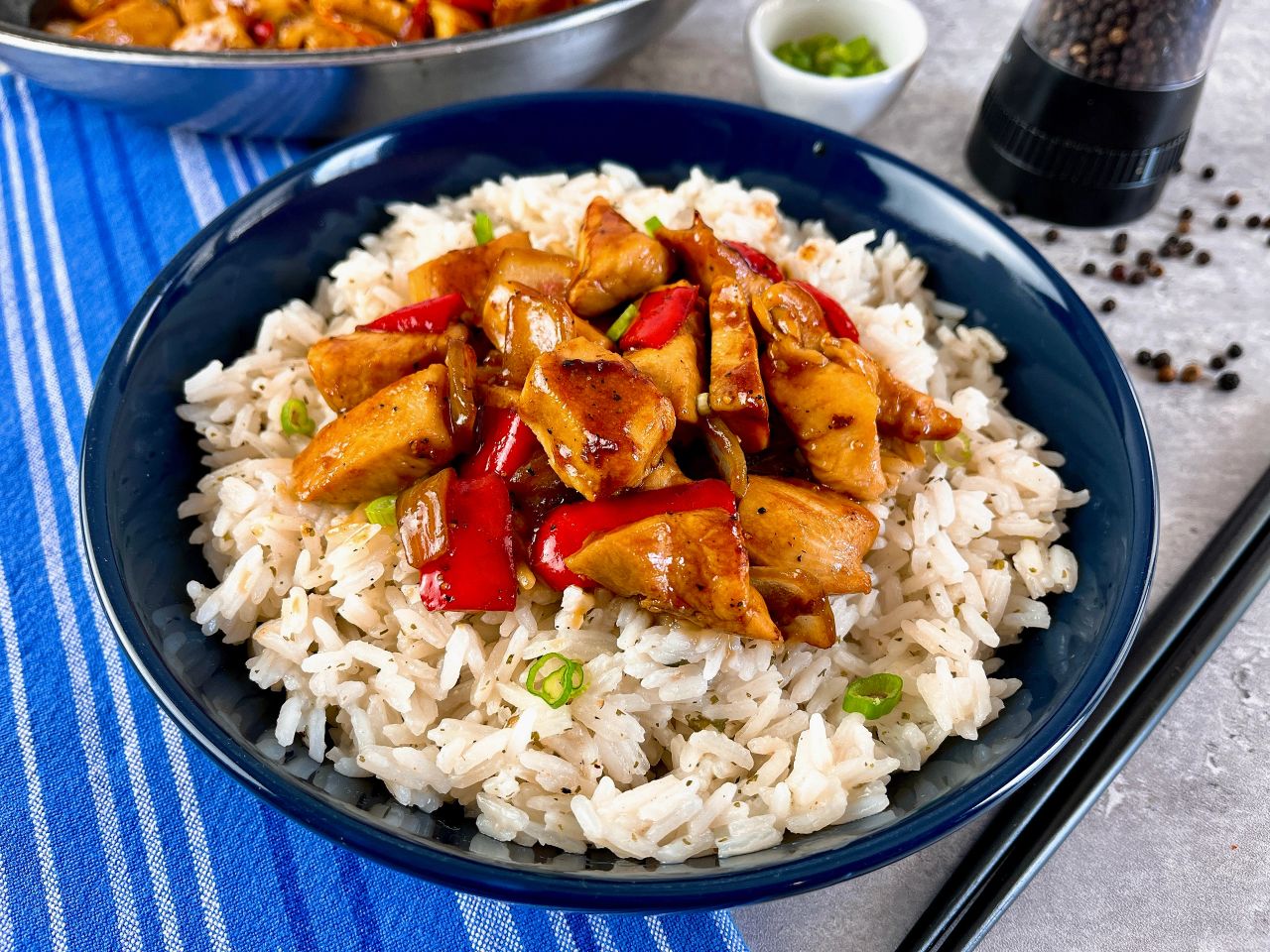 black pepper chicken