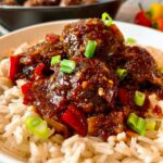 Spicy Sweet and Sour Meatballs