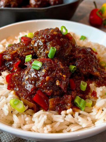 Spicy Sweet and Sour Meatballs