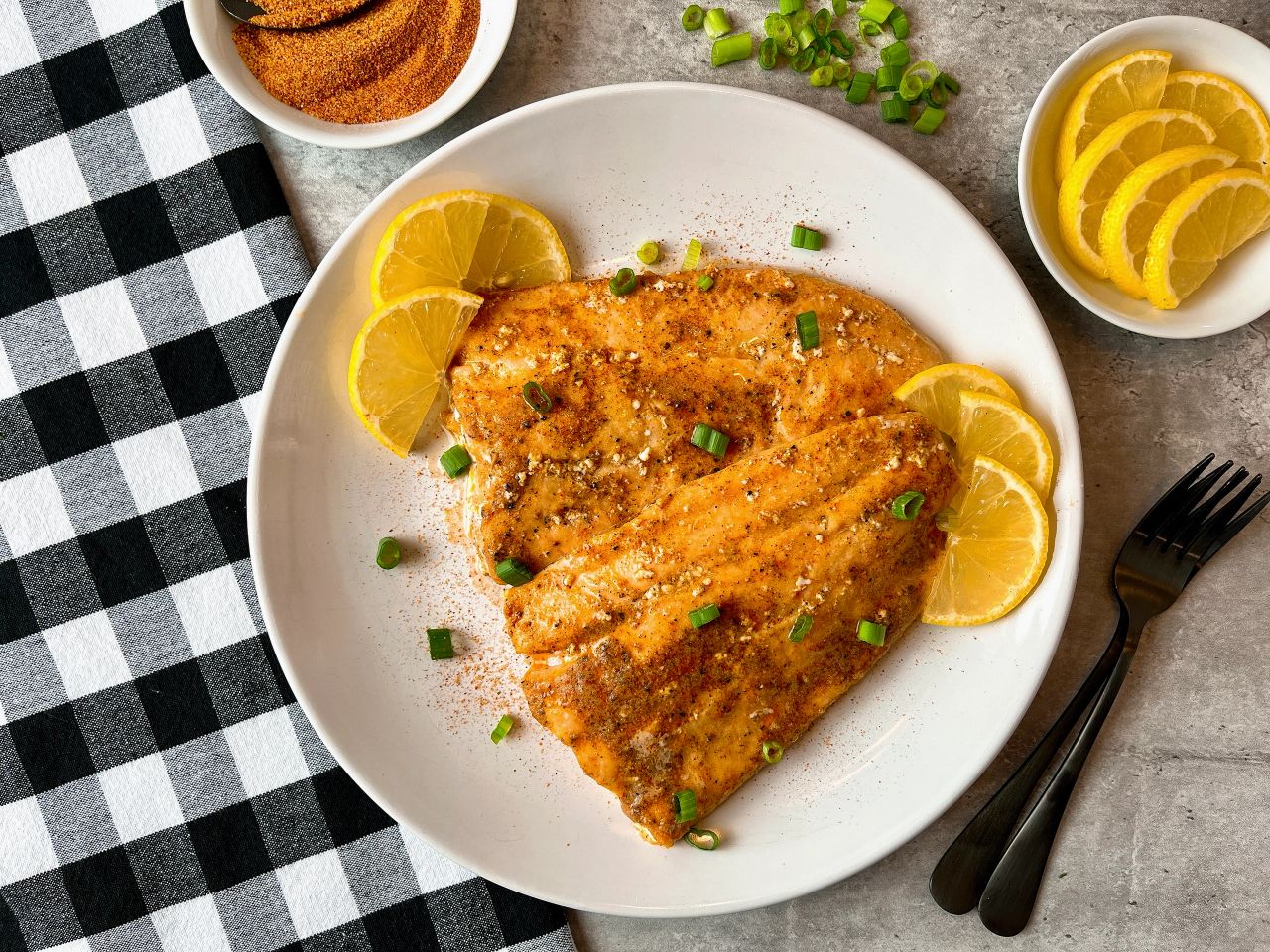 cajun baked Salmon