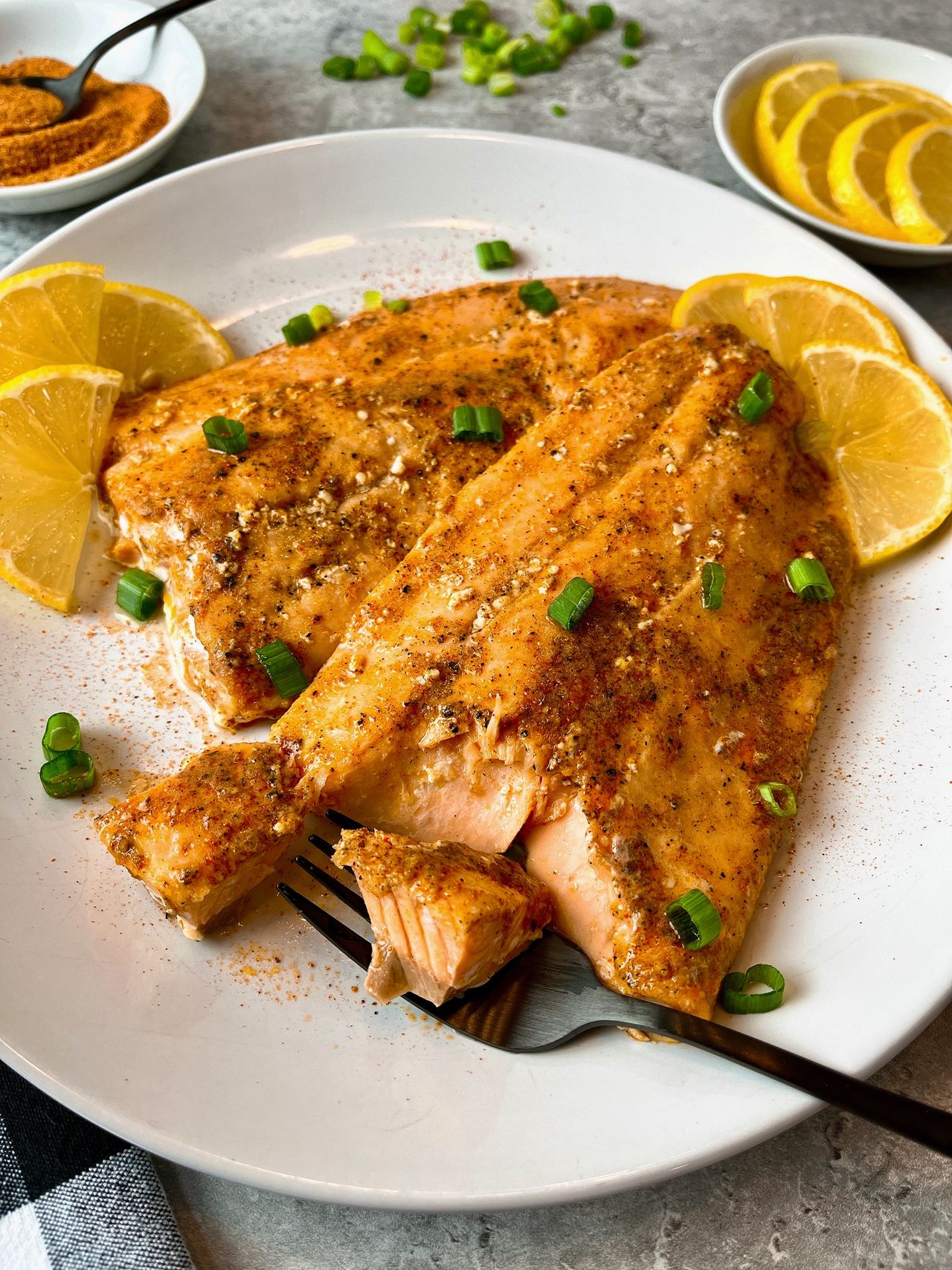 cajun baked Salmon