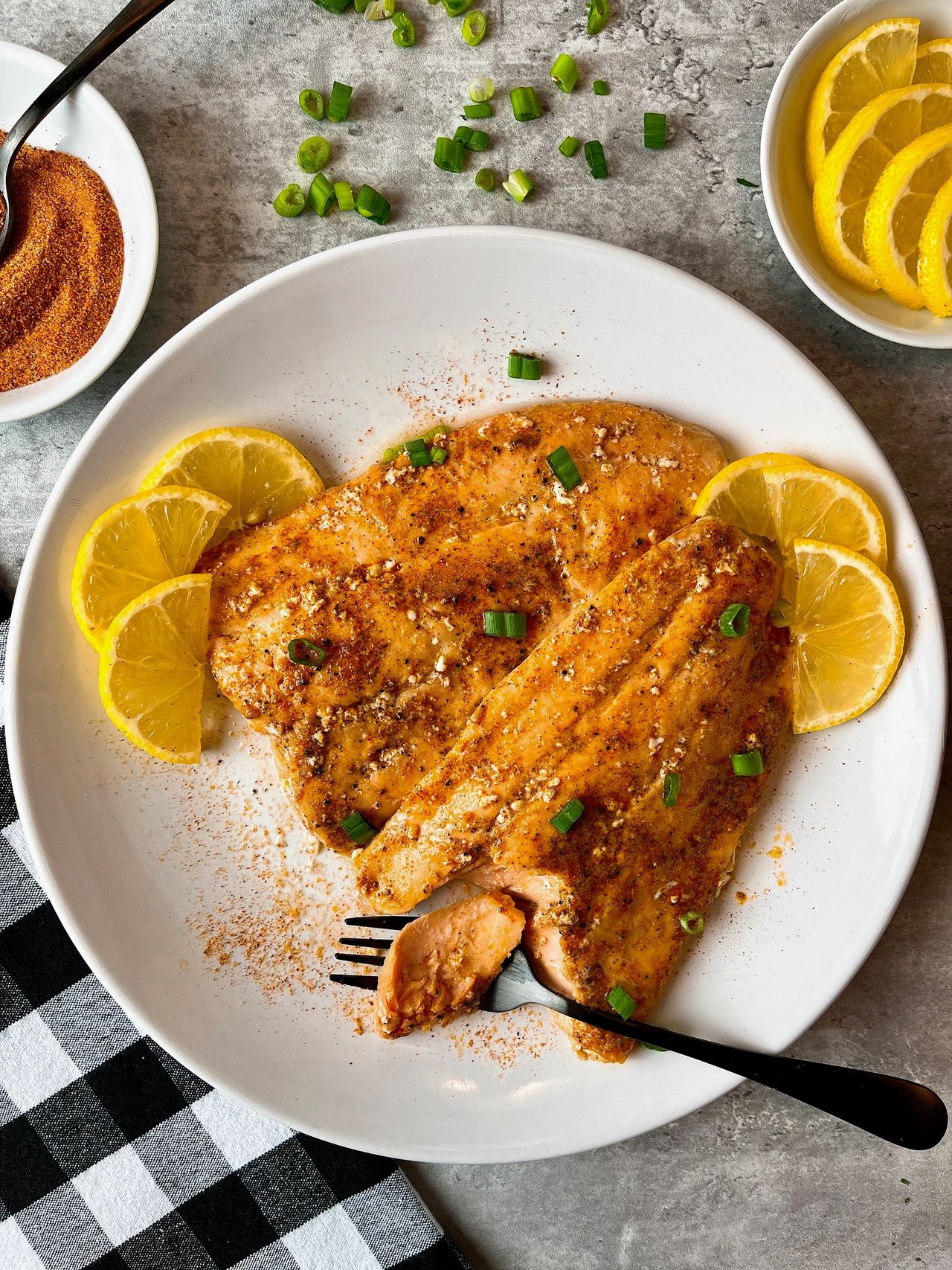 cajun baked Salmon