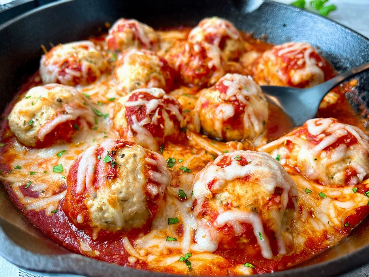 Turkey Parmesan Meatballs 