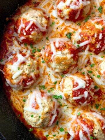 Turkey Parmesan Meatballs