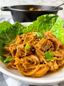 Sweet and Sour Chicken Lettuce wraps