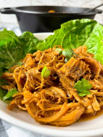 Sweet and Sour Chicken Lettuce Cups