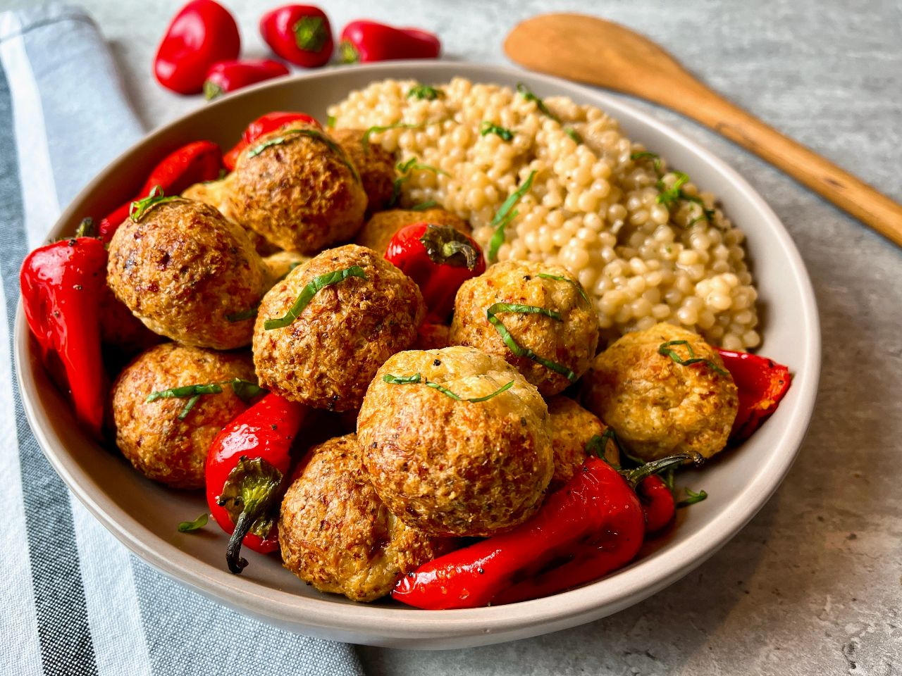 Italian Chicken Meatballs
