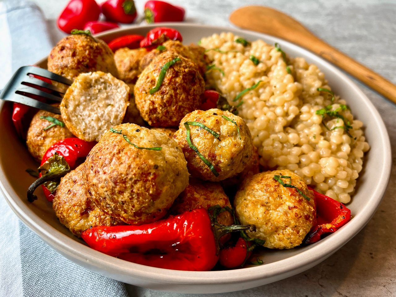 Italian Chicken Meatballs