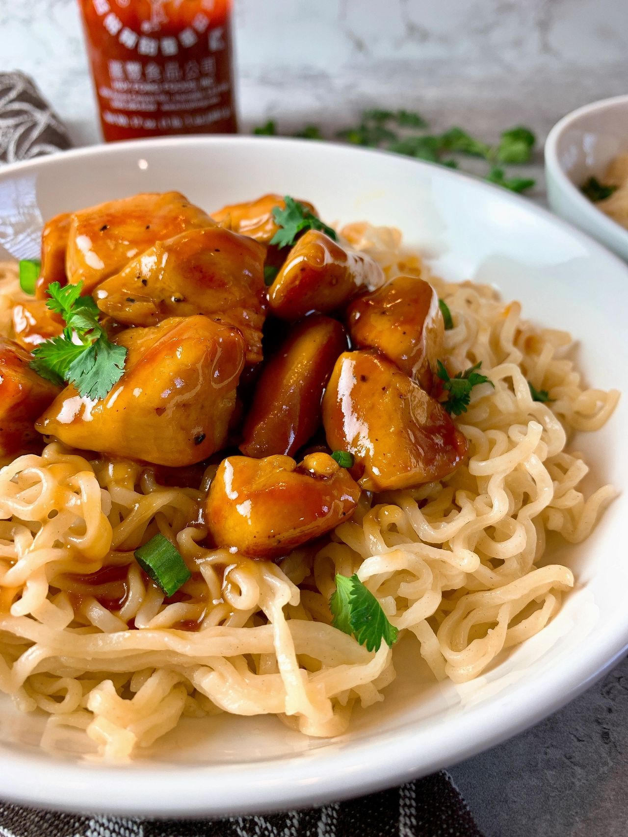 Pineapple Chicken with Ramen