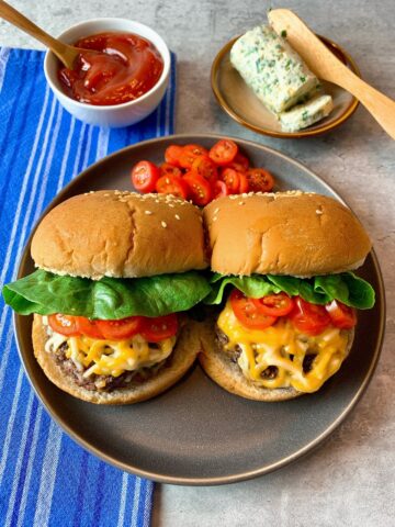 Garlic Butter Burgers