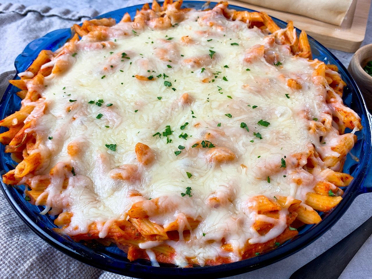 Pink Penne Pie Pink Penne Pie
